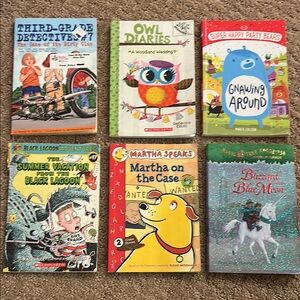 🍪 Children's Book Set - Set of 6 Paperback Books